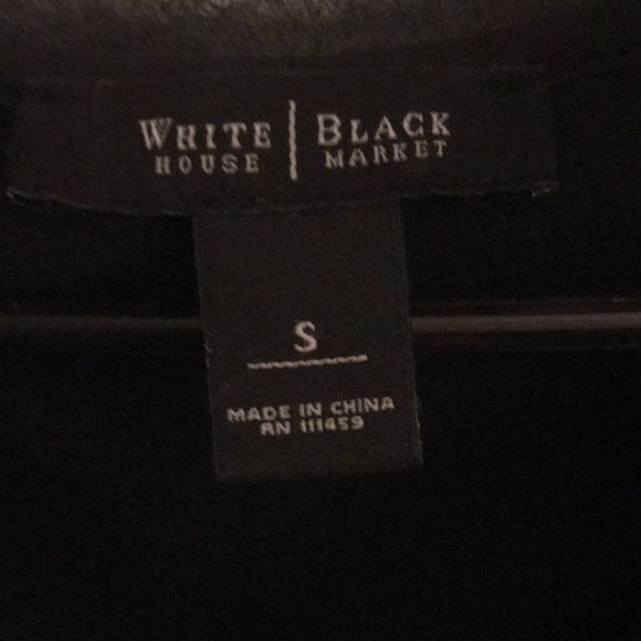 White House Black Market embellished top blouse 
size Small - Picture 3 of 4